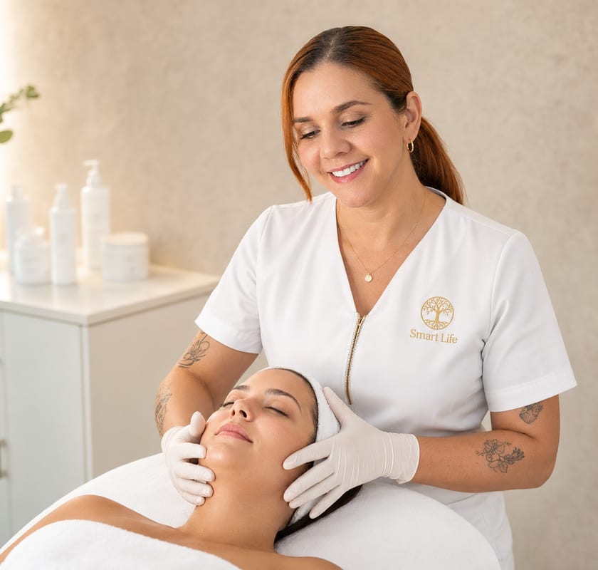 Tratamiento facial en Smart Life